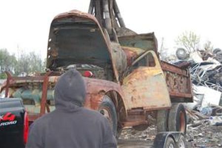 Scrap metal salvage